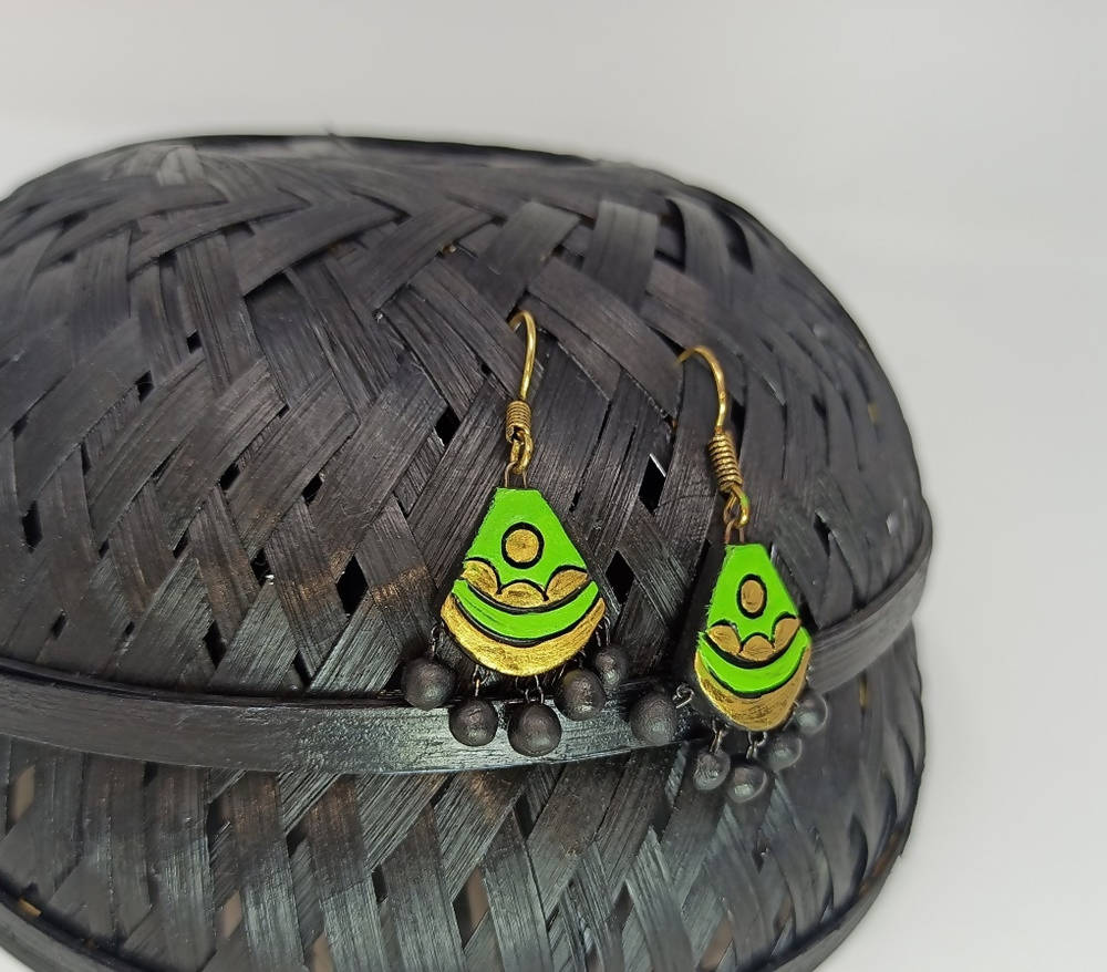 Terracotta Hangings-Light Green