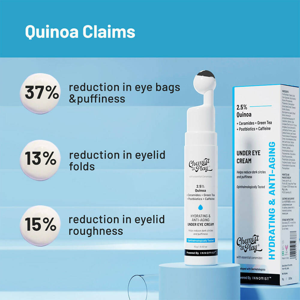 Chemist At Play Hydrating & Anti-Aging Under Eye Cream - Distacart