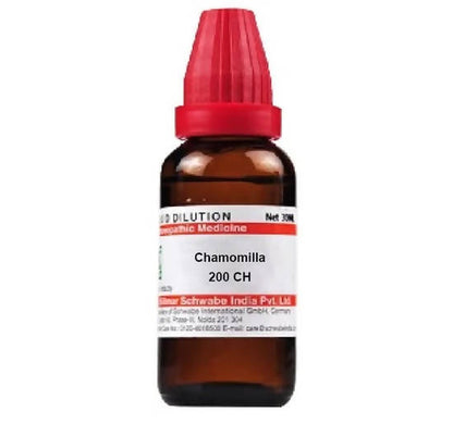Dr. Willmar Schwabe India Chamomilla Dilution 200 ch