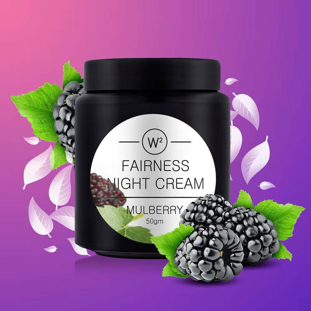 W2 Why Wait Mulberry Fairness Night Cream - Distacart