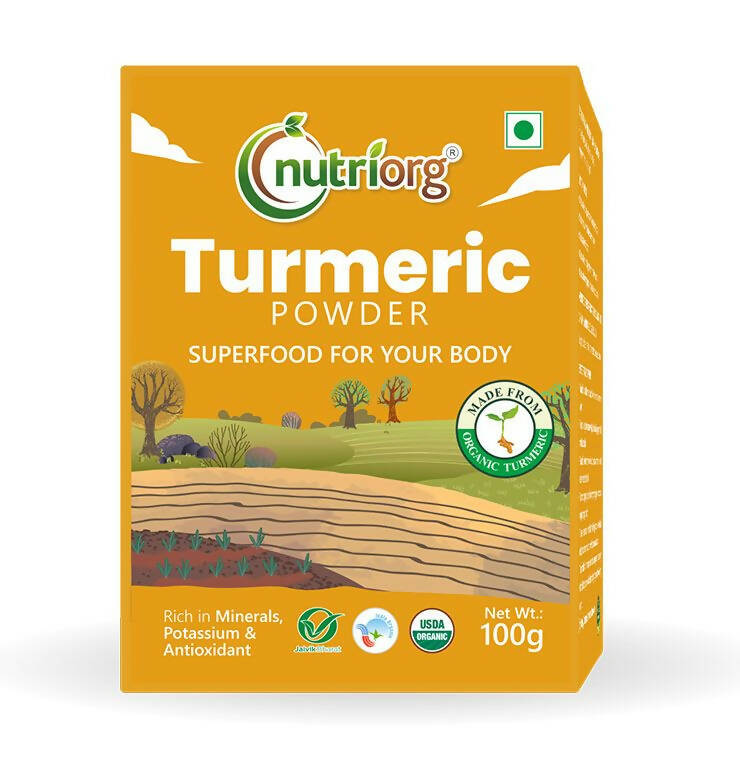 Nutriorg Certified Organic Turmeric Powder - Distacart