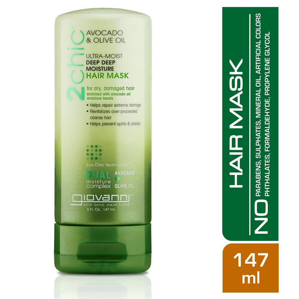 Giovanni Organic 2Chic Olive Oil & Avocado Ultra-Moist Deep Deep Moisture Hair Mask