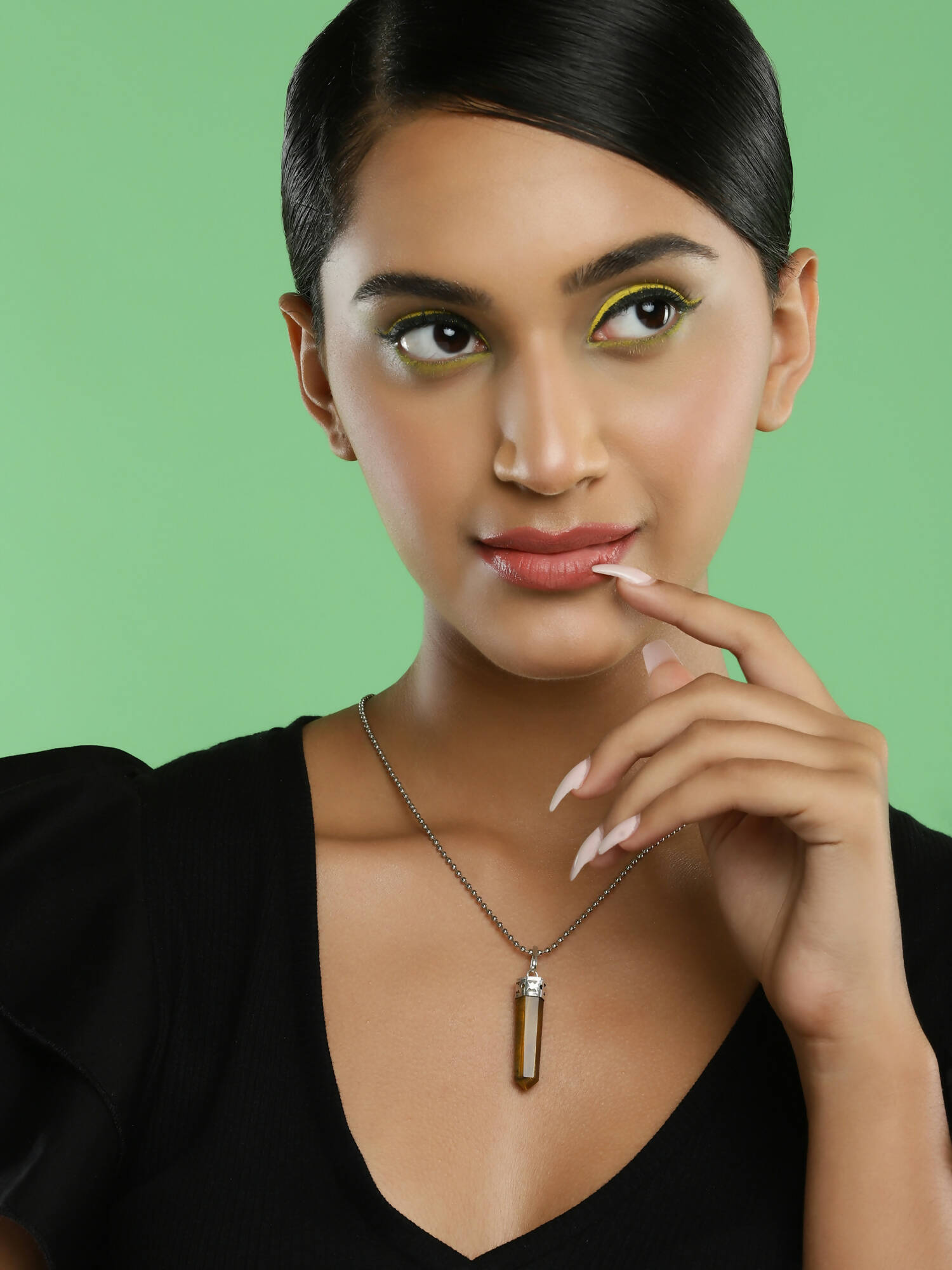 Women's Silver-Plated Chain - Ruby Raang - Distacart