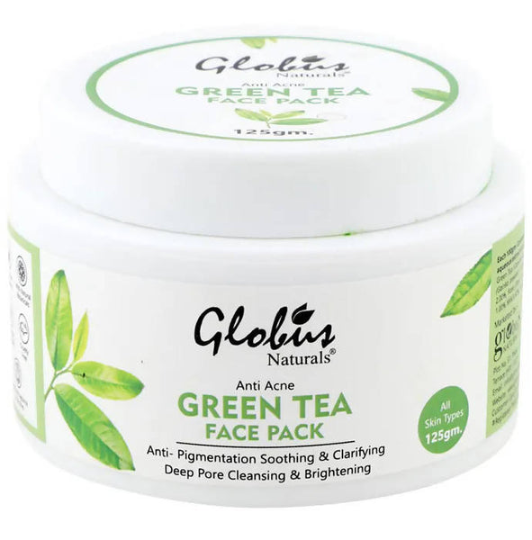 Globus Naturals Naturals Green Tea Face Pack - Distacart