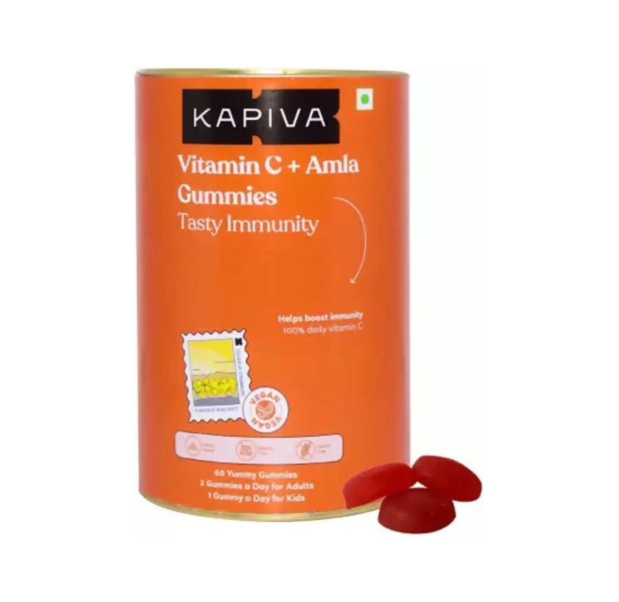 Kapiva Ayurveda Vitamin C + Amla Gummies - Tasty Immunity