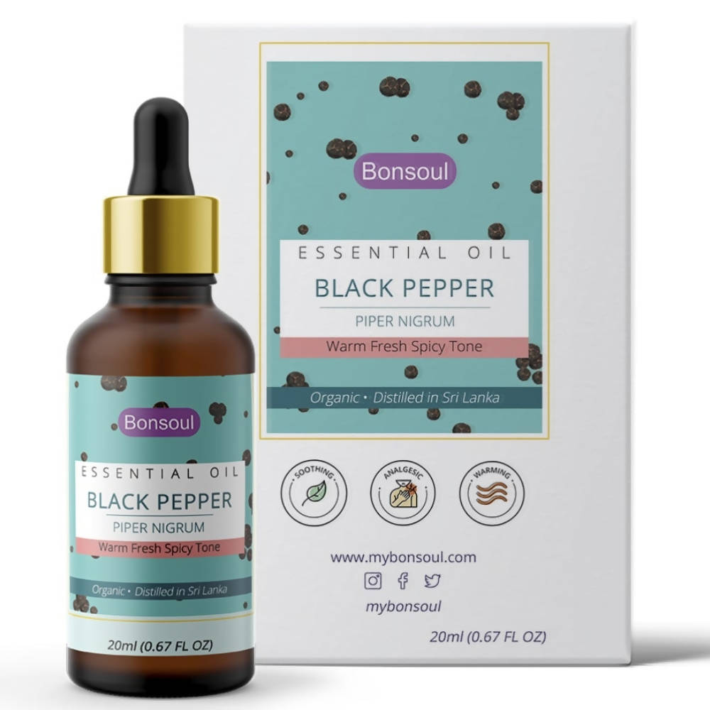 Bonsoul Black Pepper Essential Oil