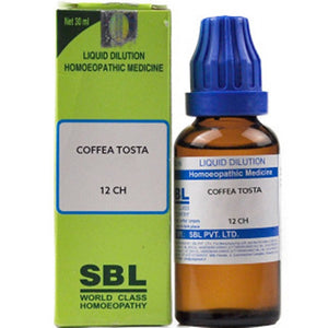 SBL Homeopathy Coffea Tosta Dilution 12 CH