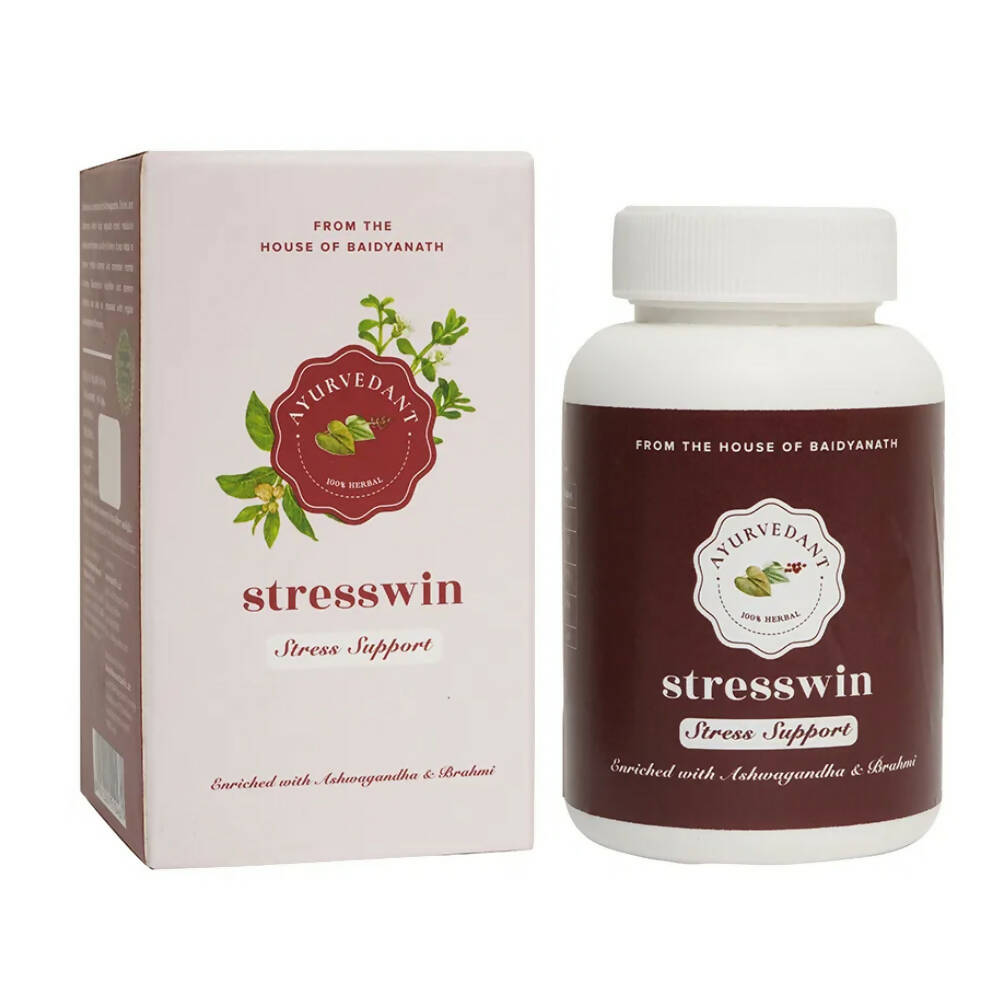 Baidyanath Jhansi Ayurvedant Stresswin Capsules - Distacart