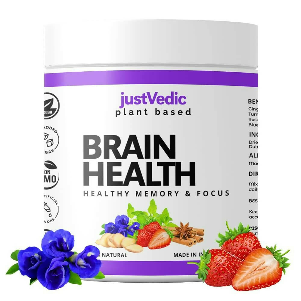 Just Vedic Brain Health Drink Mix - Distacart