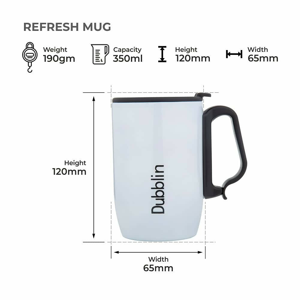 Dubblin Refresh Stainless Steel Mug - Distacart