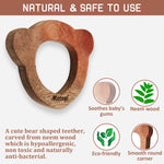 Thumbnail for Matoyi 3 Wooden Baby Rattles For Kids - Distacart