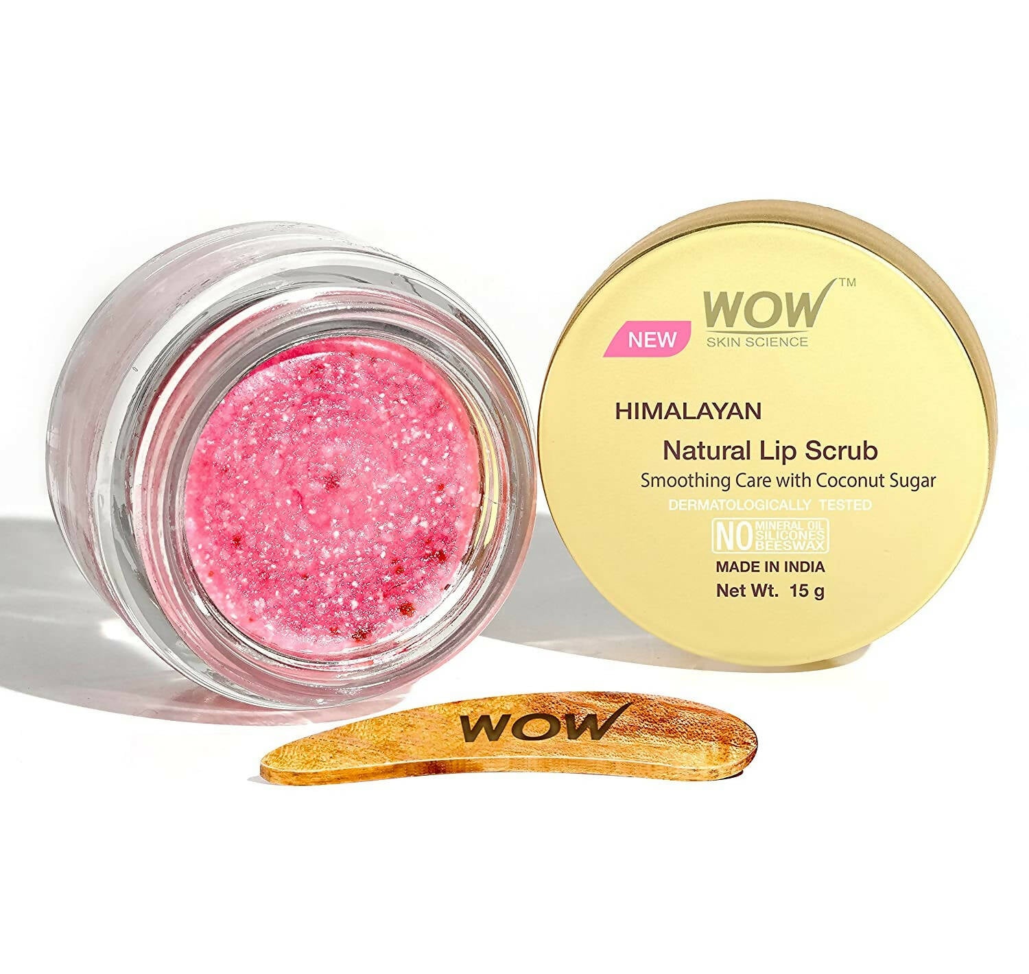 WOW Skin Science Himalayan Rose Lip Scrub - Distacart