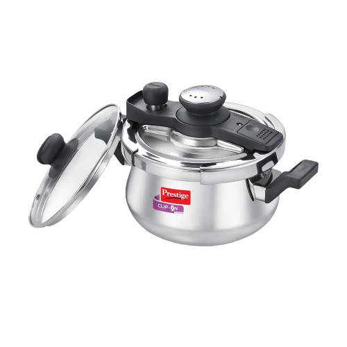 Prestige Clip On Svachh Stainless Steel Pressure Cooker