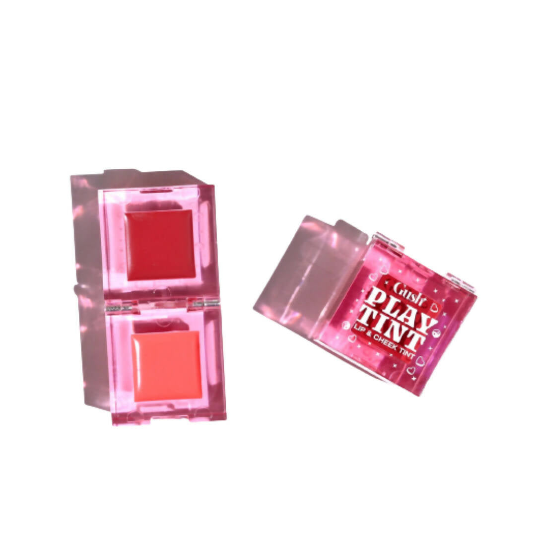 Gush Beauty Play Tint & Lip Stains - 2 in 1 Lip and Cheek Tint - Rose Pink & Brown Sugar - Distacart