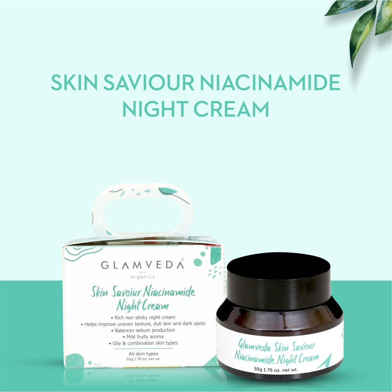 Glamveda Skin Saviour Niacinamide Intense Nourishing Night Cream