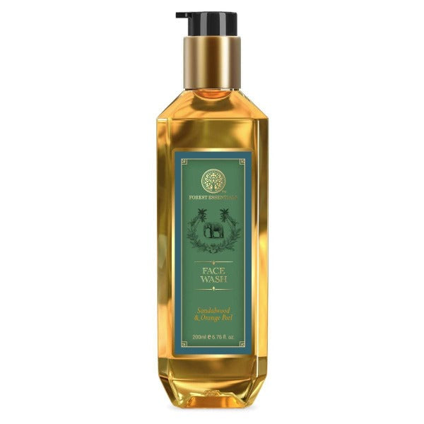 Forest Essentials Facial Cleanser Sandalwood & Orange Peel - Distacart