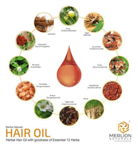Thumbnail for Merlion Naturals Herbal Hair Oil - Distacart