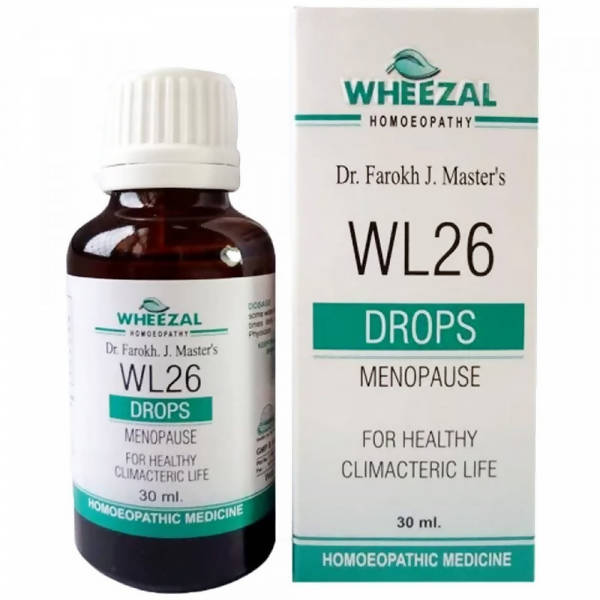 Wheezal Homeopathy WL-26 Menopause Drops