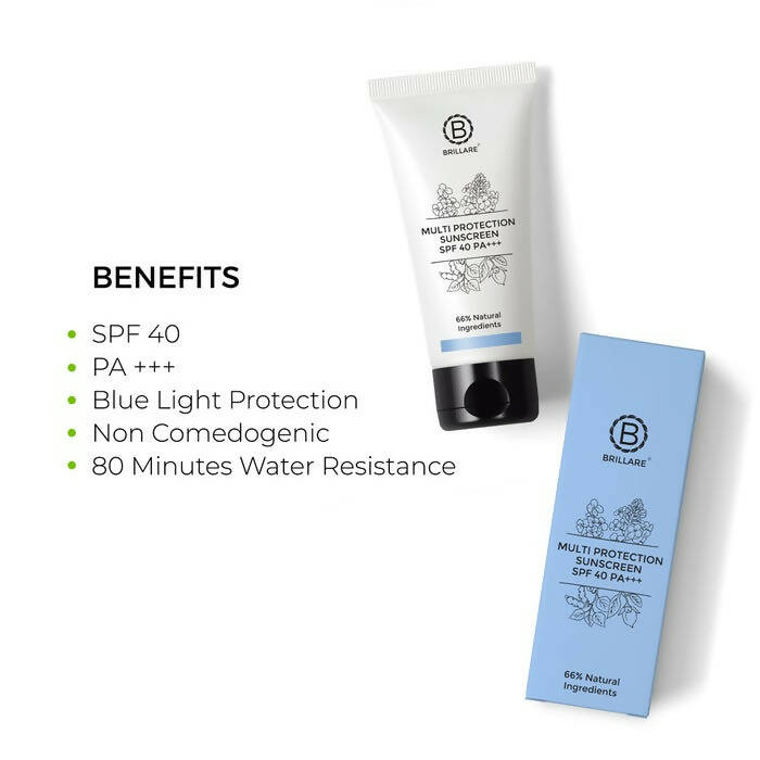Brillare Multi-Protection Sunscreen Spf 40 - Distacart