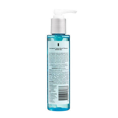 neutrogena hydro boost cleanser water gel with hyaluronic acid ingredients