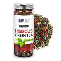 Thumbnail for Blue Tea Organic Hibiscus Green Tea - Distacart