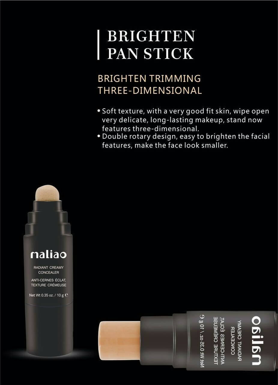 Maliao Professional Matte Look Radiant Creamy Concealer - Distacart