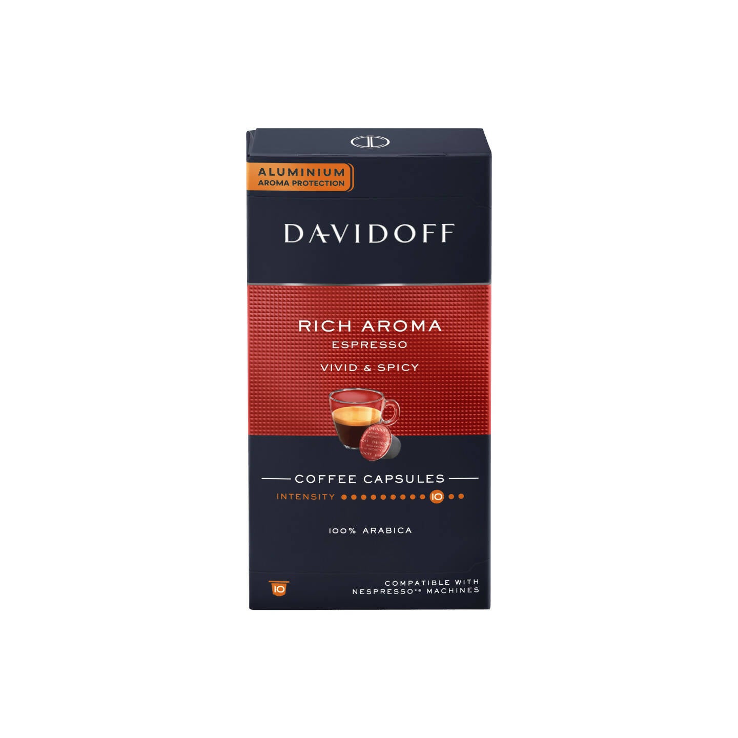 Davidoff Rich Aroma Espresso Coffee Capsules - Distacart