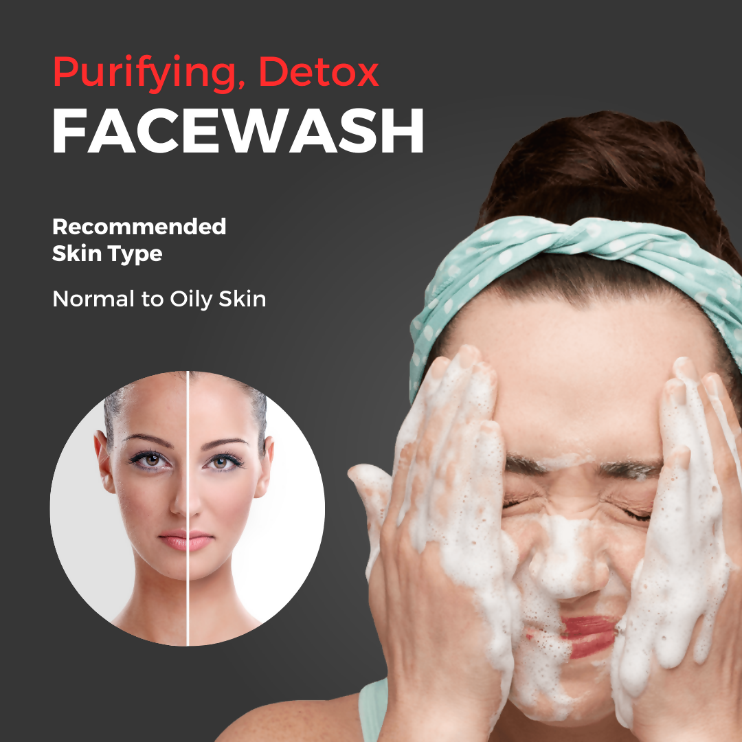 Prisa Organics Activated Charcoal Purifying Face Wash - Distacart