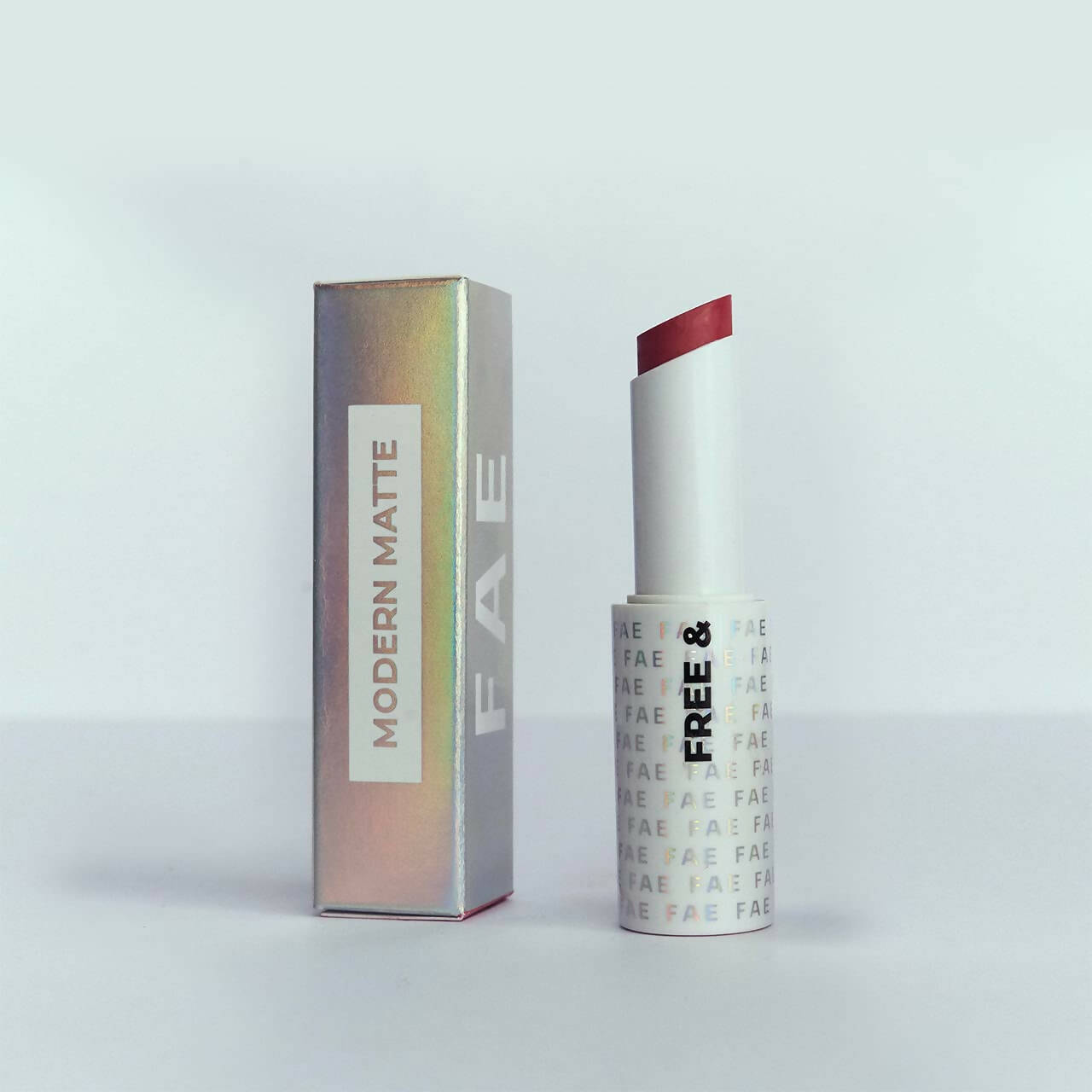 FAE Beauty Merlot Pink Modern Matte Lipstick - Shade Eccentric - Distacart