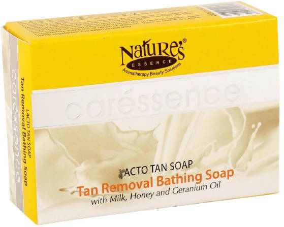 Nature's Essence Caressence Lacto Tan Removal Bathing Soap - Distacart