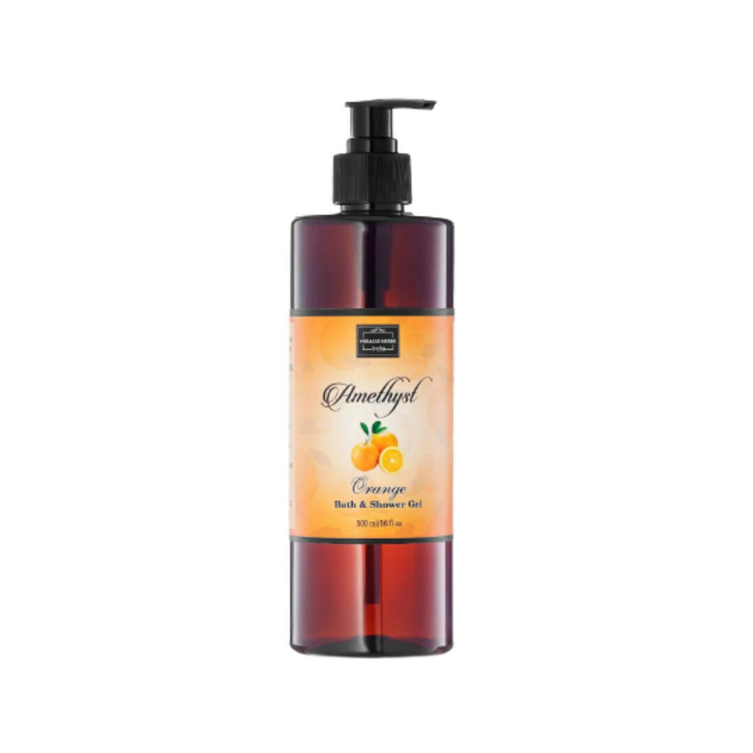 Miracle Herbs Amethyst Orange Bath & Shower Gel - Distacart