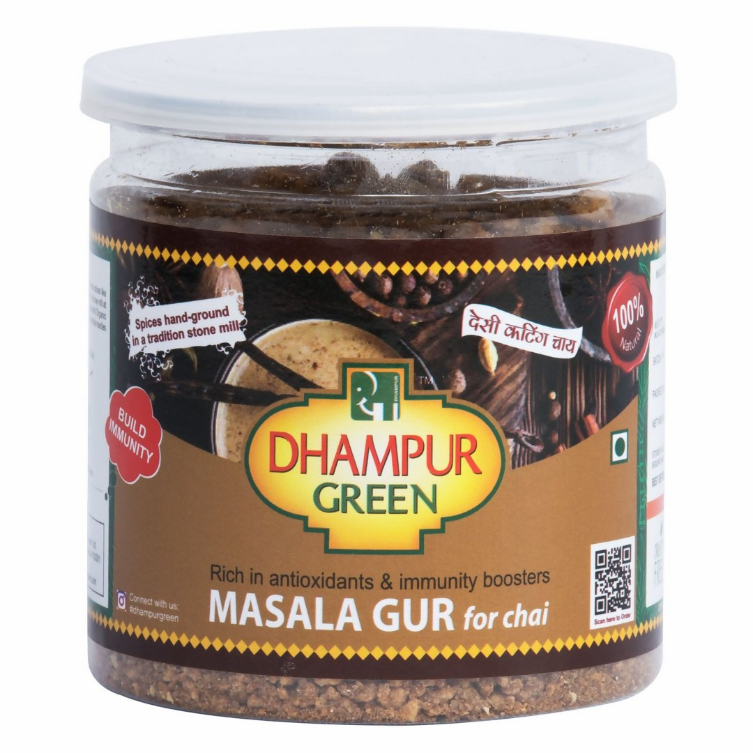 Dhampur Green Masala Gur for Milk & Tea - Distacart