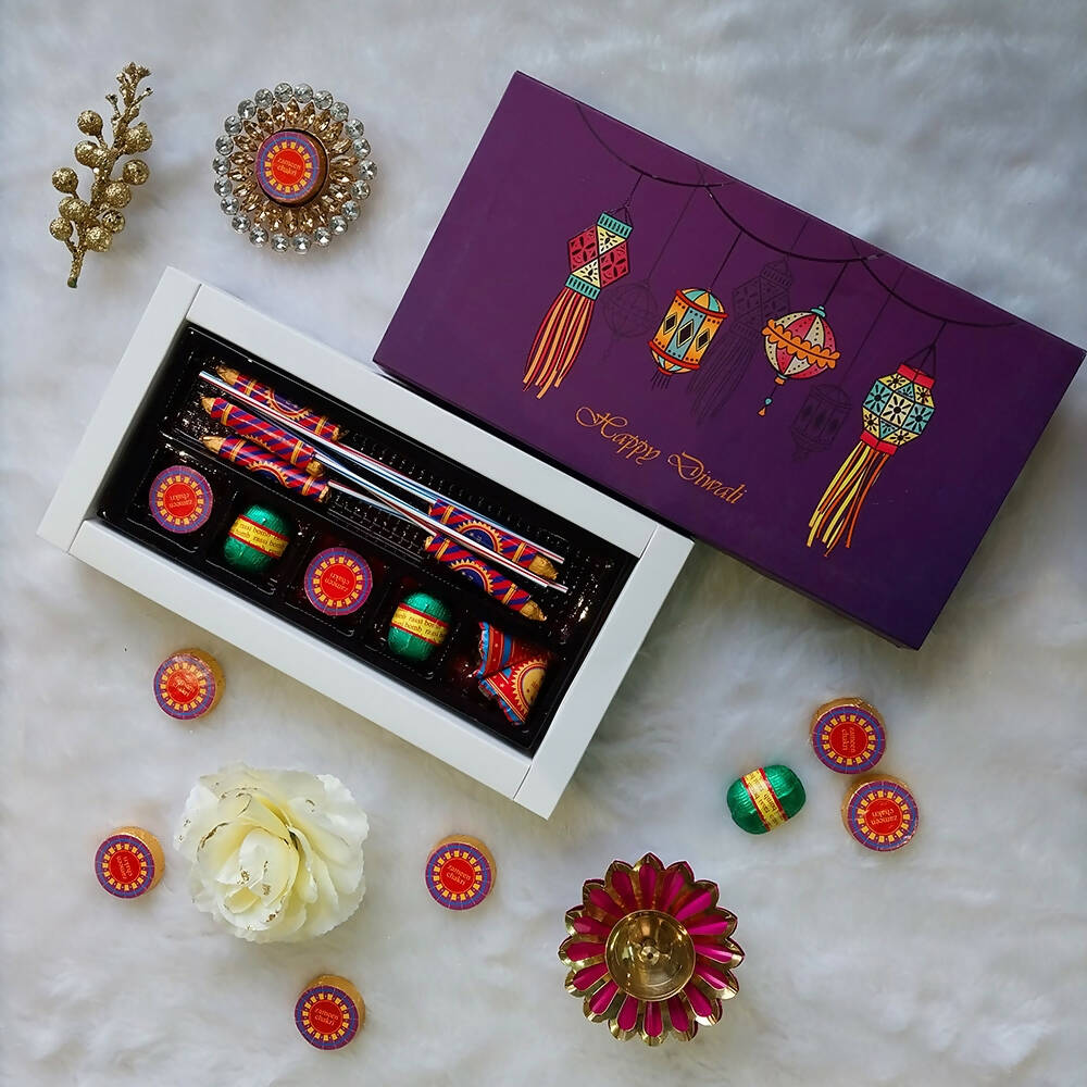 Dibha Ruchoks Diwali Premium Chocolate Gift Pack P4 - Distacart