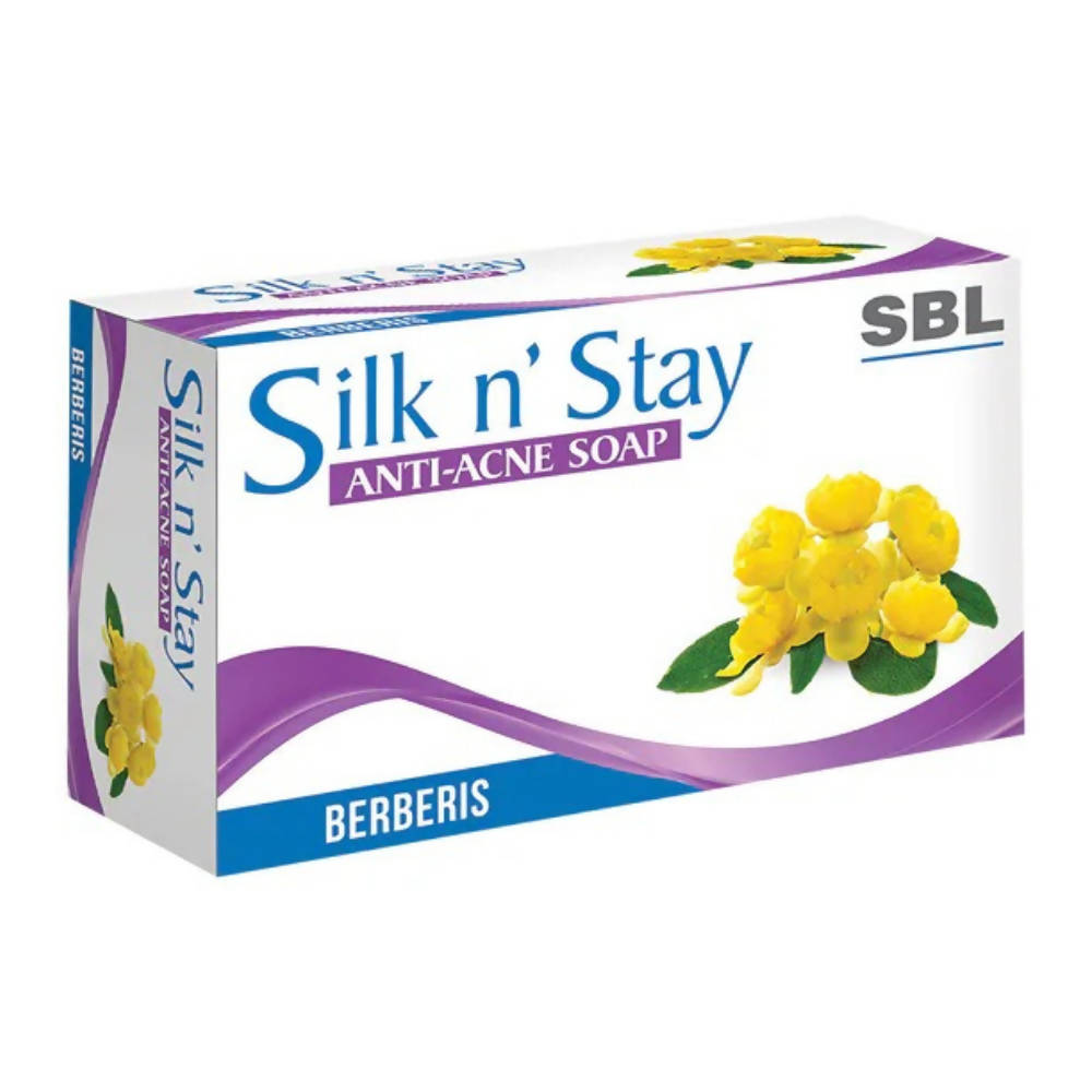 SBL Homeopathy Silk N Stay Anti Acne Berberis Soap - Distacart