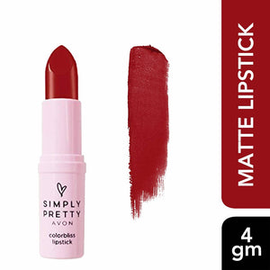 Avon Simply Pretty Colorbliss Lipstick - Daring Red - Distacart