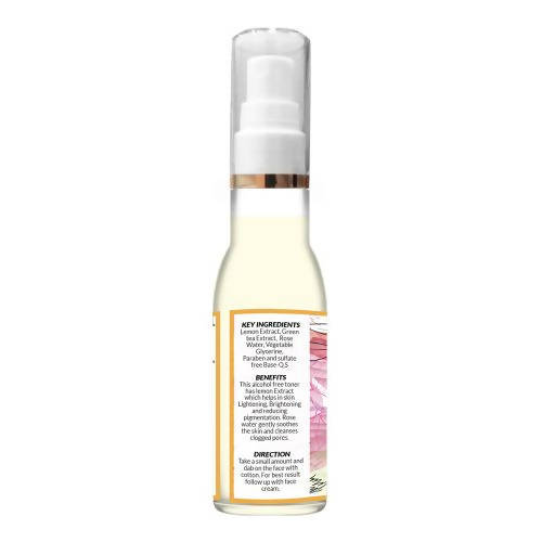 Mirah Belle Green Tea Lemon Skin Brightening Face Toner - Distacart
