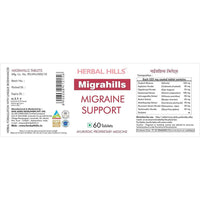 Thumbnail for Migrahills Migraine Support Tablets