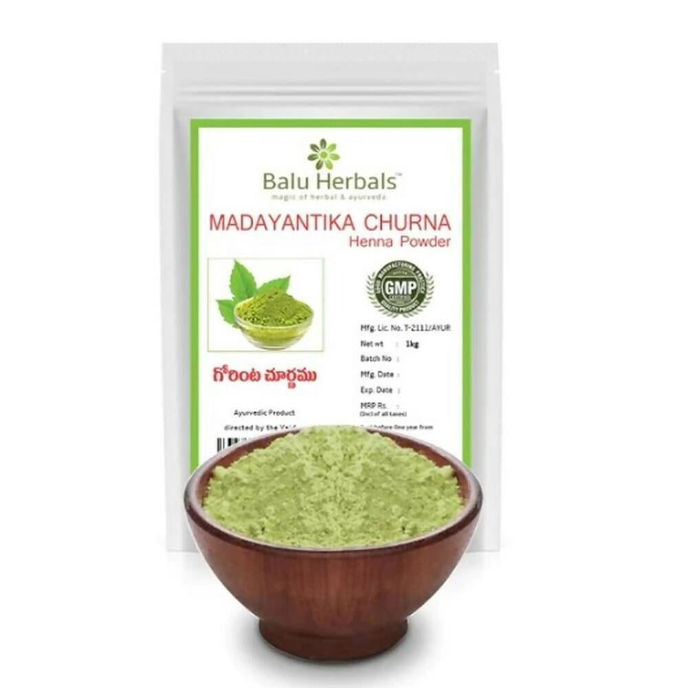 Balu Herbals Madayantika Churna Henna Powder - Distacart