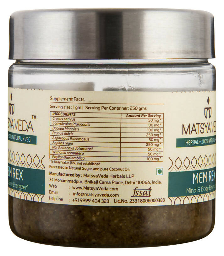Matsya Veda Mem Rex Supplement - Distacart