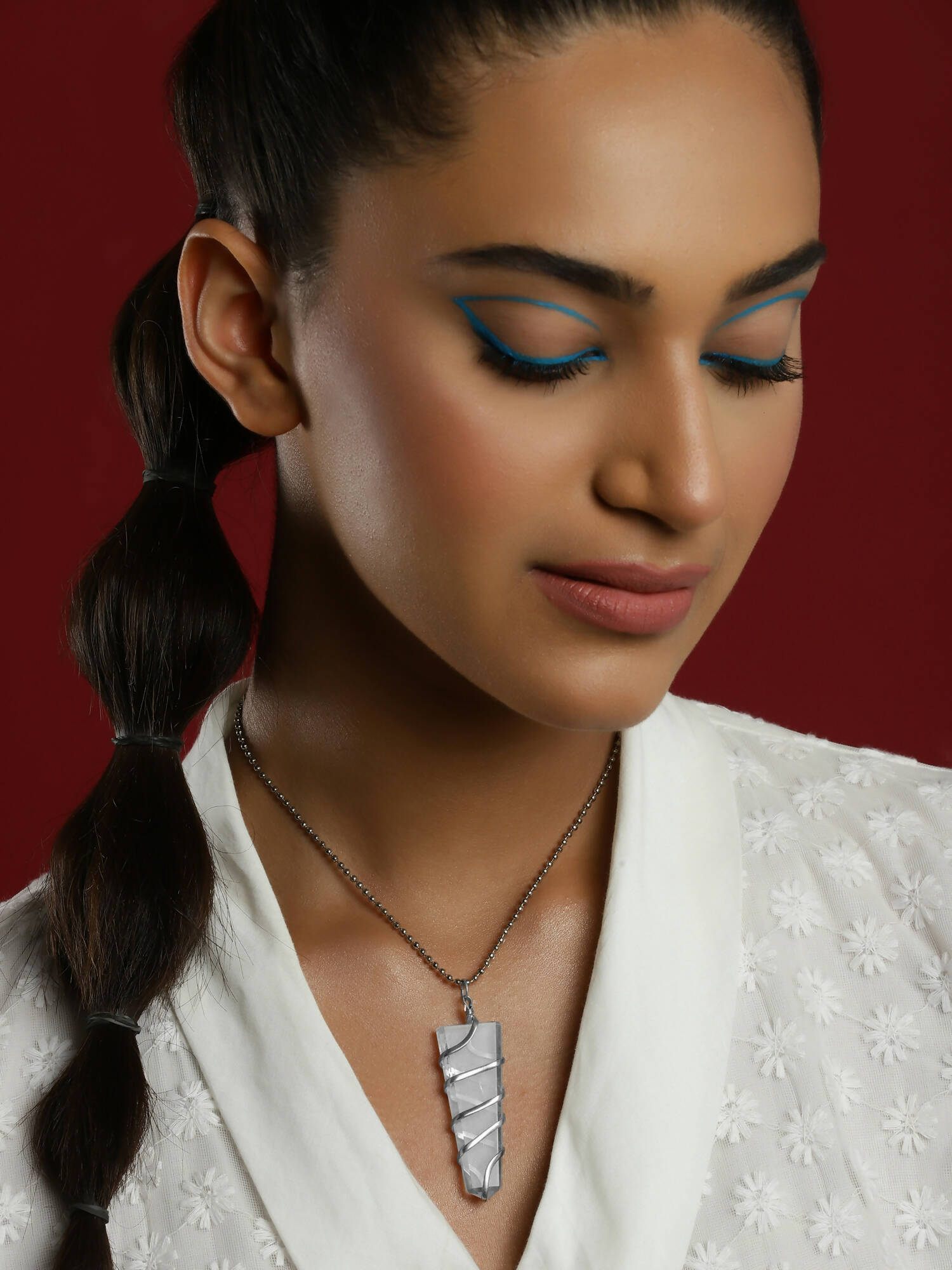 Women's Silver-Plated Chain - Ruby Raang - Distacart