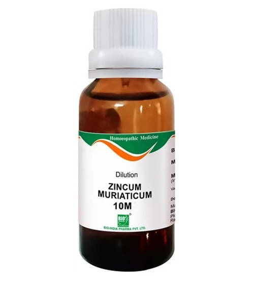 Bio India Homeopathy Zincum Muriaticum Dilution