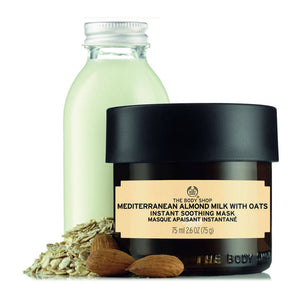 The Body Shop Mediterranean Almond Milk with Oats Instant Soothing Mask