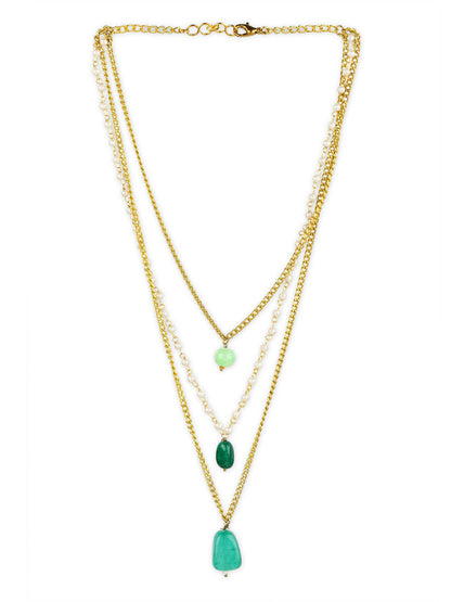 Women's Gold-Plated Chain - Ruby Raang - Distacart