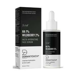 Dermatouch 1% Hyaluronic Acid & 2% Wildberry Insta-Hydrating Face Serum - Distacart
