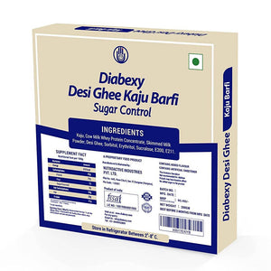 Diabexy Desi Ghee Sugar Free Kaju Barfi for Diabetics