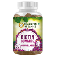 Thumbnail for Himalayan Organics Biotin Gummies Hair Vitamins