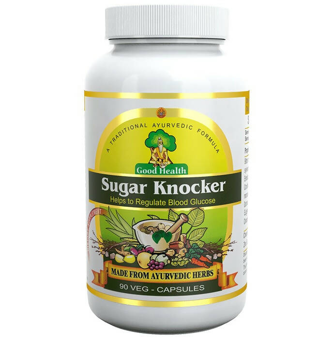 Sushrut Ayurved Good Health Sugar Knocker Veg Capsules - Distacart