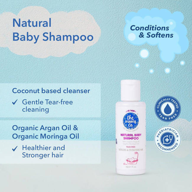 The Moms Co Natural Baby Shampoo 