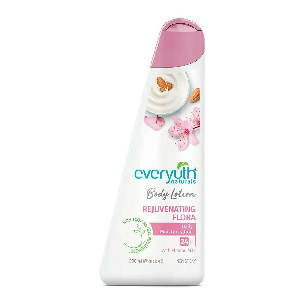 Everyuth Naturals Body Lotion Rejuvenating Flora - Distacart