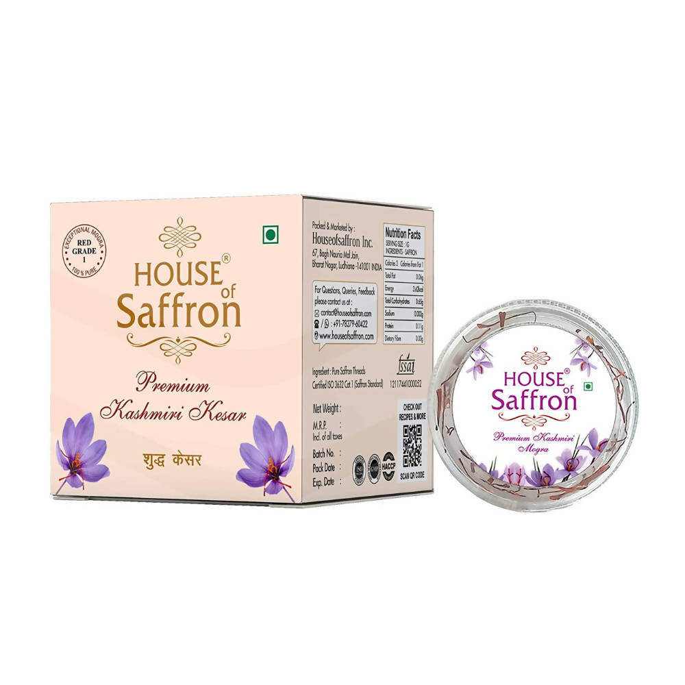 House Of Saffron Pure Kashmir Mogra Kesar - Distacart